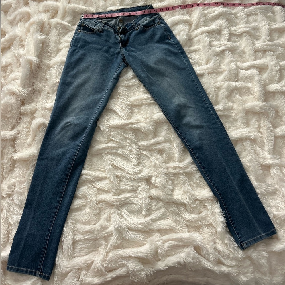 Celebrity Pink Women's Skinny Jeans in Blue